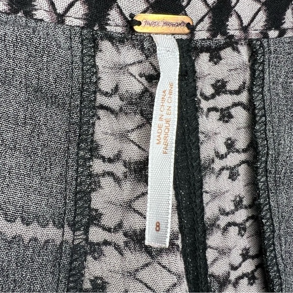 Free People Boho Print Harem Pants Size 8 - Picture 9 of 10